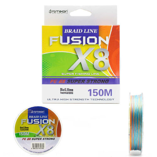 Remixon Fusion 150 M X8 Multi Color İp Misina - 1