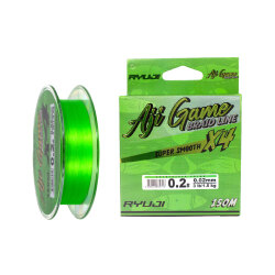 Ryuji Aji Game 4X 150 Mt Chartreuse İp Misina - Ryuji