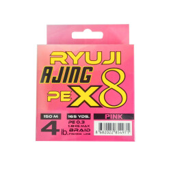 Ryuji Ajing X8 150 M PE İp Misina - 1