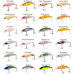 Ryuji Baby Minnow 5 Cm 4.5 Gr Sinking Lrf Maket Yem - 1