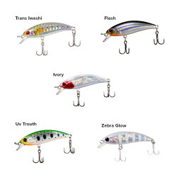 Ryuji Baby Minnow 5 Cm 4.5 Gr Sinking Lrf Maket Yem - 2