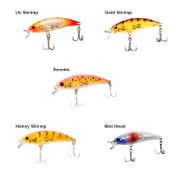 Ryuji Baby Minnow 5 Cm 4.5 Gr Sinking Lrf Maket Yem - 4