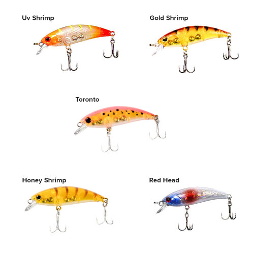 Ryuji Baby Minnow 5 Cm 4.5 Gr Sinking Lrf Maket Yem - 4