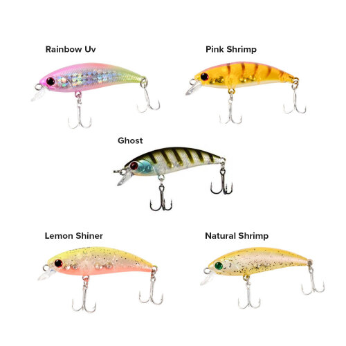 Ryuji Baby Minnow 5 Cm 4.5 Gr Sinking Lrf Maket Yem - 5
