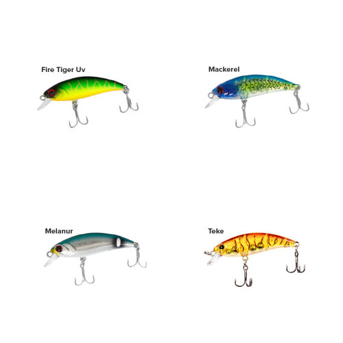 Ryuji Baby Minnow 5 Cm 4.5 Gr Sinking Lrf Maket Yem - 6