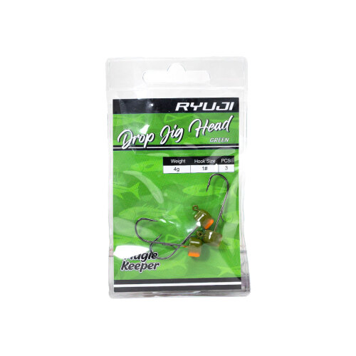 Ryuji Drop Green Jig Head - 2