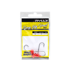 Ryuji Drop Red UV Jig Head - 2