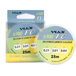 Ryuji Fluoro Carbon 25 M Shock Leader Misina - Ryuji