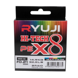 Ryuji Hi-Tech X8 300 Mt Multi Color İp Misina - 2
