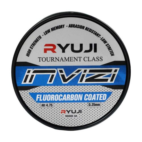 Ryuji Invizi 1000 Metre Fluorocarbon Coated Misina - 1