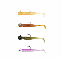 Ryuji Mebaru Micro Shad Natural Mix 6.5 Cm 3.8 Gr Silikon Yem - 1