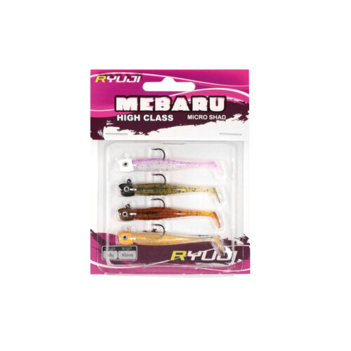 Ryuji Mebaru Micro Shad Natural Mix 6.5 Cm 3.8 Gr Silikon Yem - 2