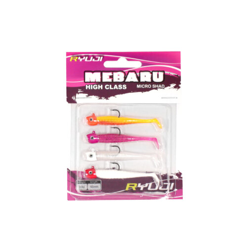 Ryuji Mebaru Micro Shad Sky Mix 6.5 Cm 3.8 Gr Silikon Yem - 2