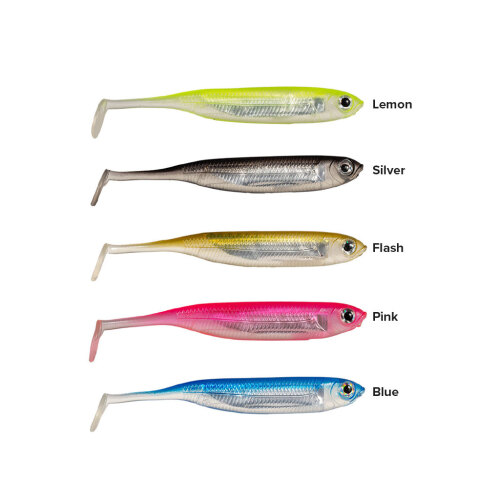 Ryuji Real Fish 8 Cm 5 Adet Silikon Yem - 1