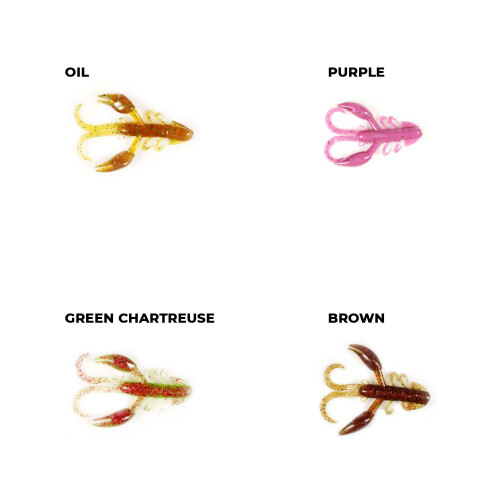 Ryuji Rock Craw 7.2 Cm Silikon Yem - 1