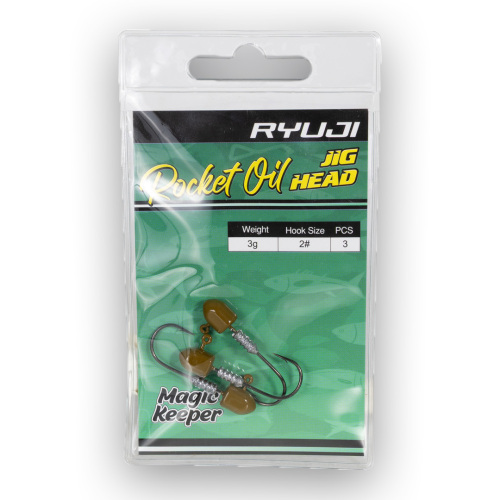 Ryuji Rocket Oil Jig Head - 2