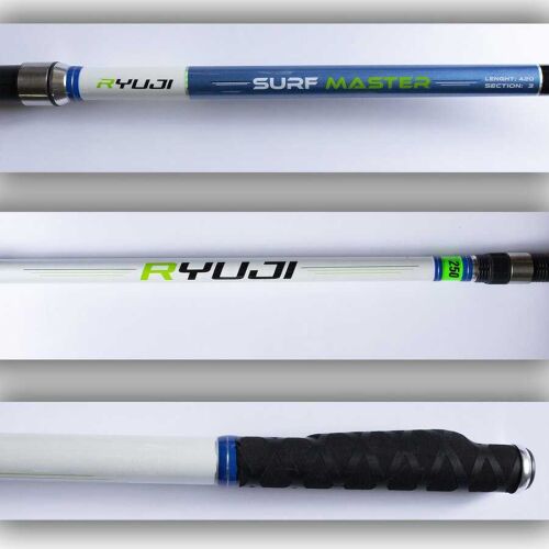Ryuji Surf Master 420 Cm Max. 250 Gr 3 Paça Surf Kamışı - 2