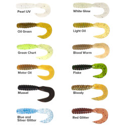 Ryuji Swim Worm 5.5 Cm TPR Kokulu Silikon Yem - Ryuji