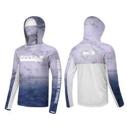 Ryuji UV Performance Navy Blue Hoodie Shirt - Ryuji