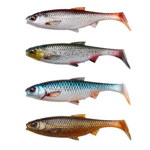 Savage Gear 3D River Roach 4 Adet Clear Water Mix Silikon Yem - 2