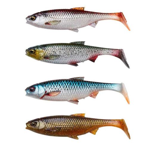 Savage Gear 3D River Roach 4 Adet Clear Water Mix Silikon Yem - 2