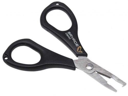 Savage Gear Braid and Splitring Scissors 11 Cm Balıkçı Makası - 1