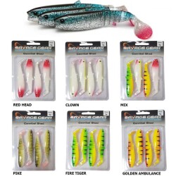 Savage Gear Cannibal 10 Cm 4 Adet Silikon Yem - Savage Gear