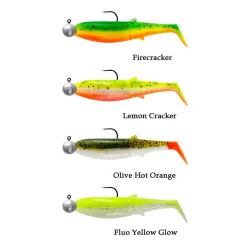 Savage Gear Cannibal Shad 8 Cm 7.5 Gr Silikon Yem - Dark Water - Savage Gear