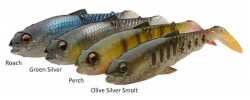 Savage Gear Craft Cannibal Paddletail 10.5 Cm 12 Gr Clear Water Mix 4 Adet Silikon Yem - Savage Gear