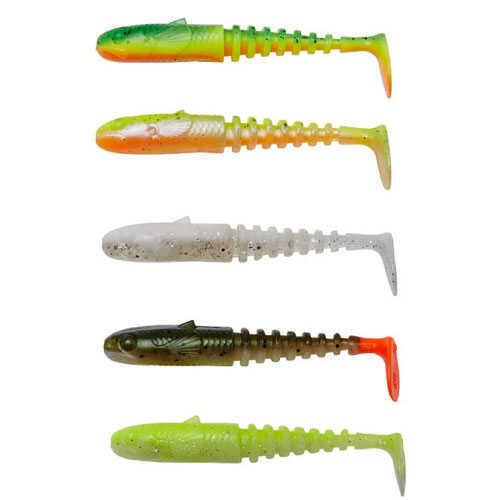 Savage Gear Gobster Shad Dark Water Mix Silikon Yem - 1