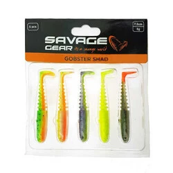 Savage Gear Gobster Shad Dark Water Mix Silikon Yem - 2