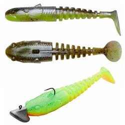 Savage Gear Gobster Shad Dark Water Mix Silikon Yem - 3