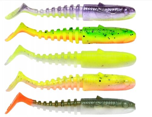 Savage Gear Gobster Shad Dark Water Mix Silikon Yem - Savage Gear