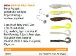 Savage Gear Perch Pro Pack Kit 6+2 Pcs NL Silikon Yem - 2