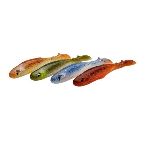 Savage Gear Slender Scoop Shad Clear Water Mix Silikon Yem - 1