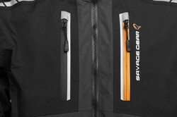 Savage Gear Wp Performance Jacket Black Ink/Grey Mont - Thumbnail