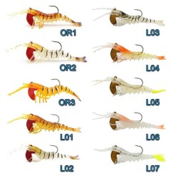 Sea Horse Manic Shrimp Karides 7 Cm 12 Gr Silikon Yem - Sea Horse