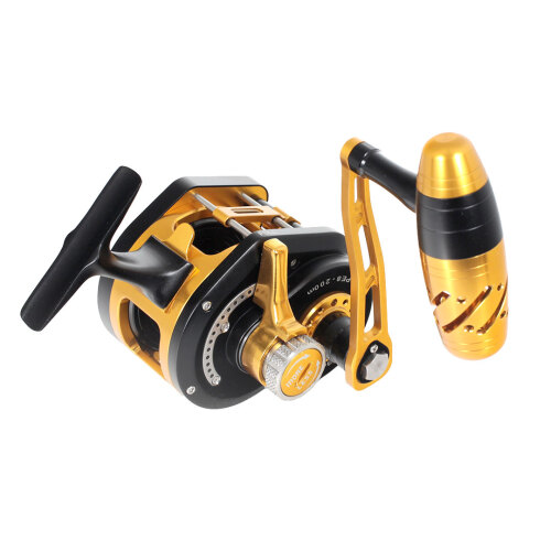 Seabor Hercule 200X-R Black Gold Çıkrık Olta Makinesi - 1