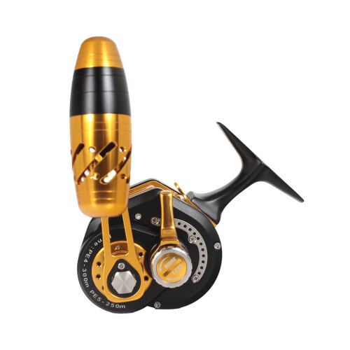 Seabor Hercule 200X-R Black Gold Çıkrık Olta Makinesi - 5