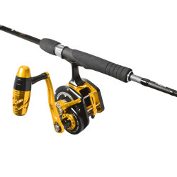Seabor Hercule 300X-L Black Gold Çıkrık Olta Makinesi - 6