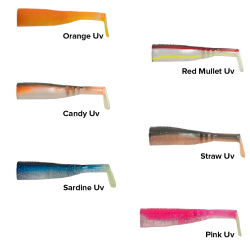 Seabor Lily Shad 11 Cm 3 Adet Gövde Silikon Yem - Seabor