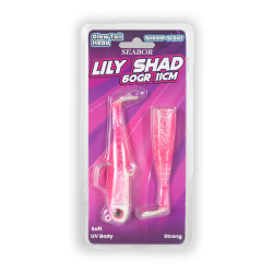 Seabor Lily Shad Combo 11 Cm 60 Gr Silikon Yem - 3