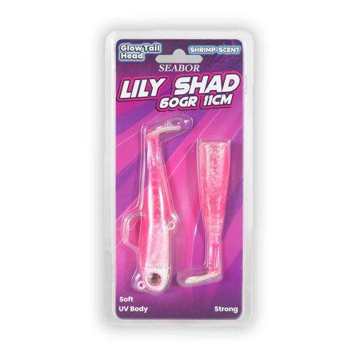 Seabor Lily Shad Combo 11 Cm 60 Gr Silikon Yem - 3