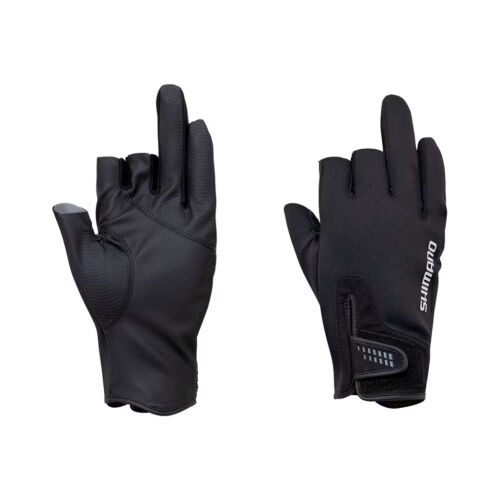 Shimano Apparel Pearl Fit Black Gloves Eldiven - 1