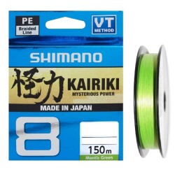 Shimano Kairiki 8X 150 M Mantis Green Örgü İp Misina - Shimano