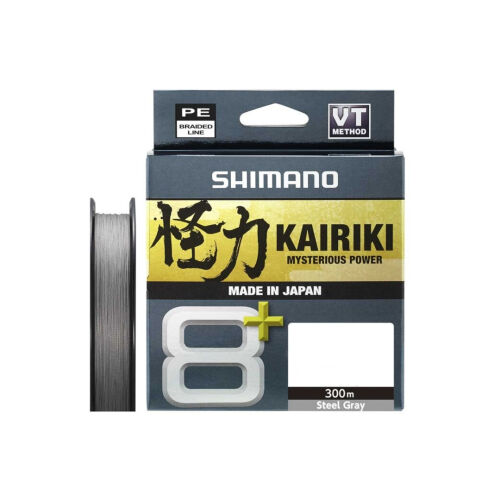 Shimano Kairiki 8+ 300 Mt Grey İp Misina - 1