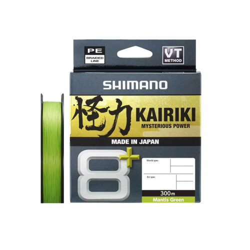 Shimano Kairiki 8+ 300 Mt Mantis Green İp Misina - 1