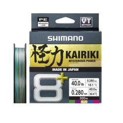 Shimano Kairiki 8+ 300 Mt Multi Color İp Misina - Shimano