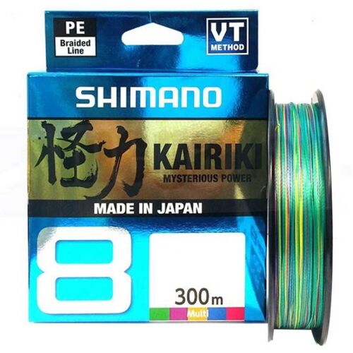 Shimano Kairiki 8X 300 M Multicolor Örgü İp Misina - 1