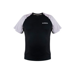 Shimano Kısa Kollu Siyah T-Shirt - Shimano